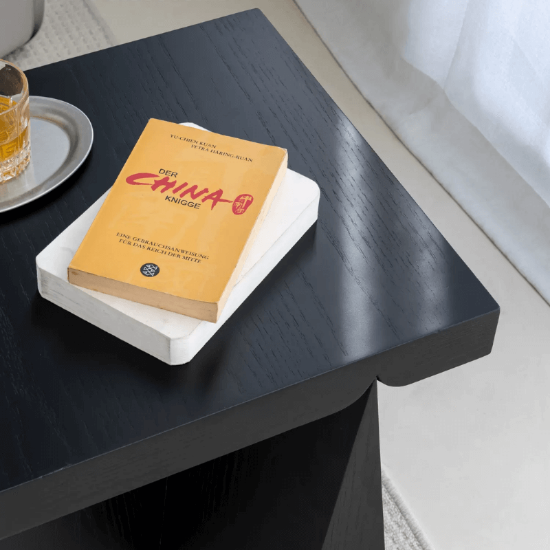 โต๊ะข้าง DEEPWOOD รุ่น BROX สีดำ